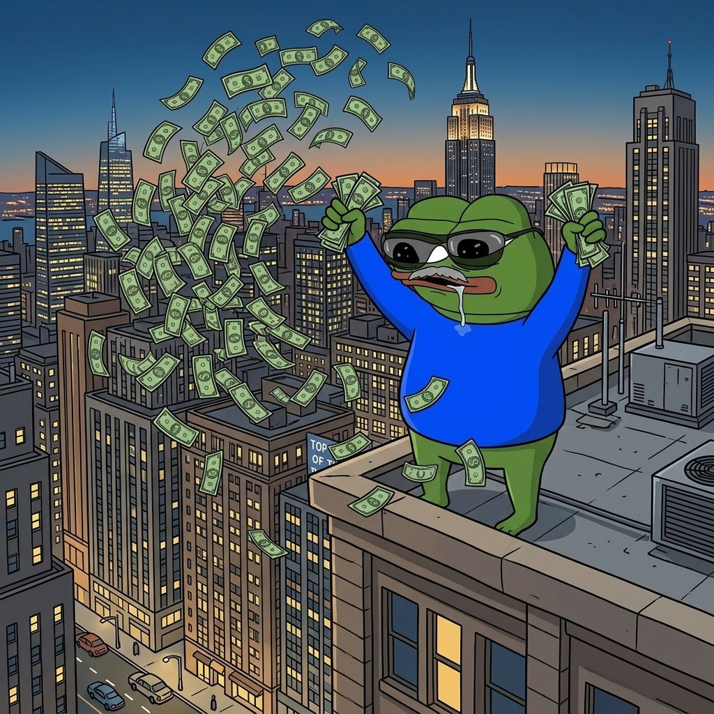 Apu throwing money